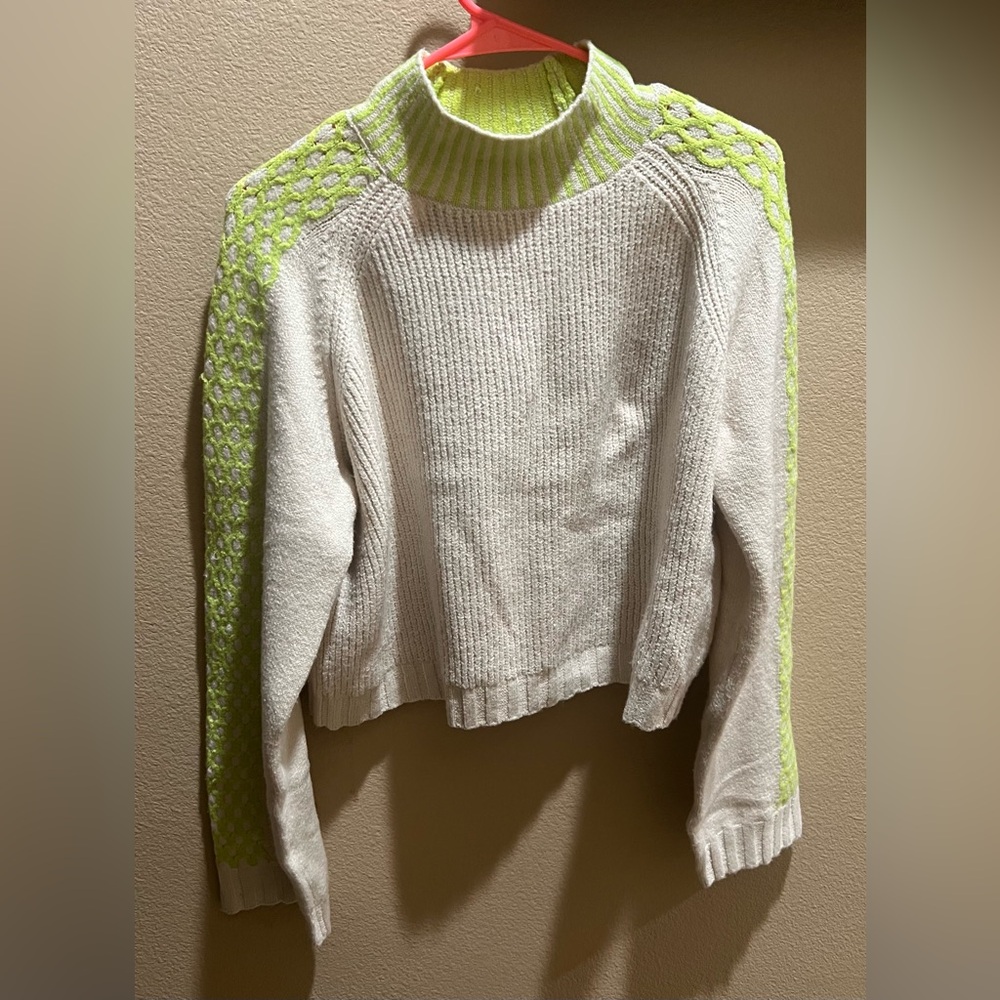 Women Wild Fable Crop Sweater Size (L)